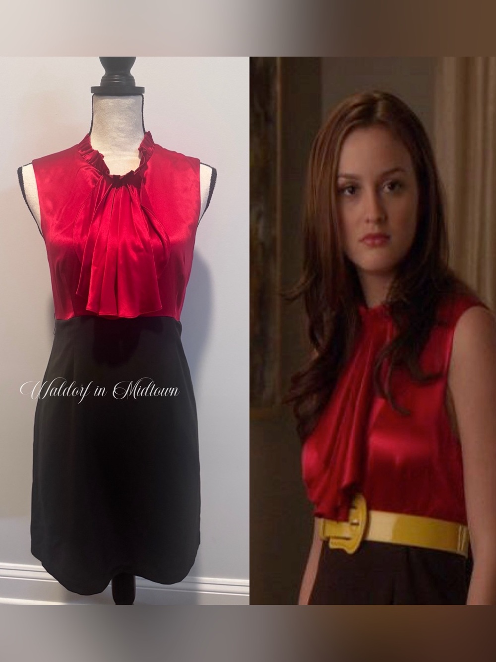 ASO Blair Waldorf Alice + Olivia dress